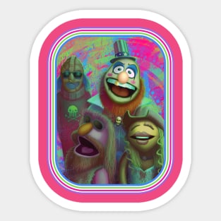 Electric Mayhem - Retro Sticker